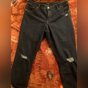 Express Curvy Skinny Jeans